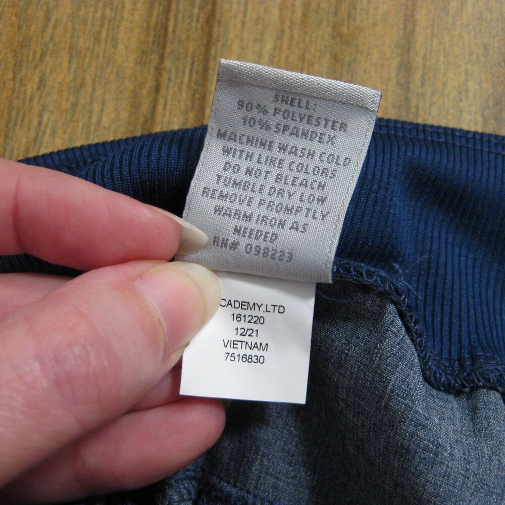 NWT BCG medieval blue heather capri capris pants S small - Picture 7 of 9